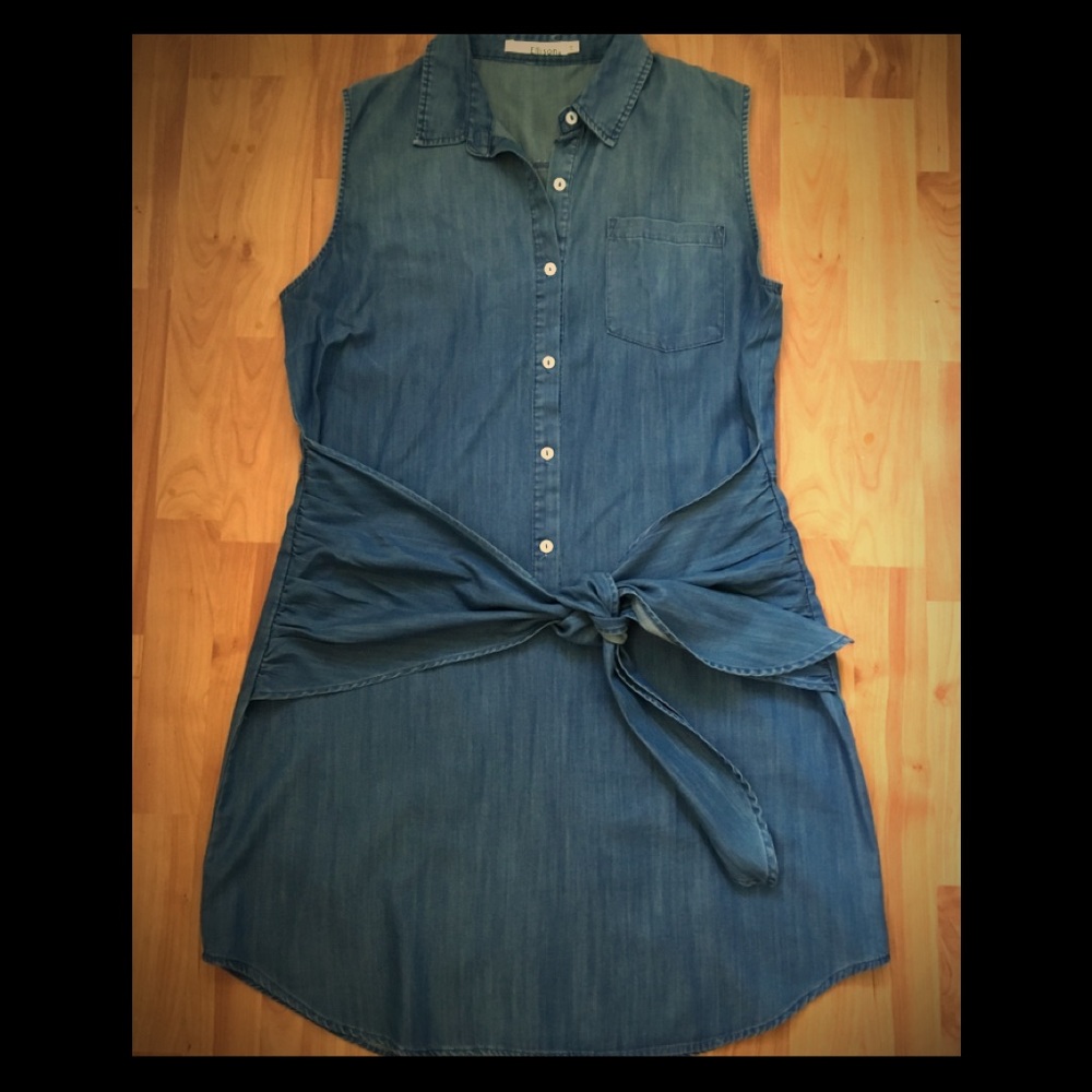 Ellison Apparel 100%Tencil Dress Sz Large